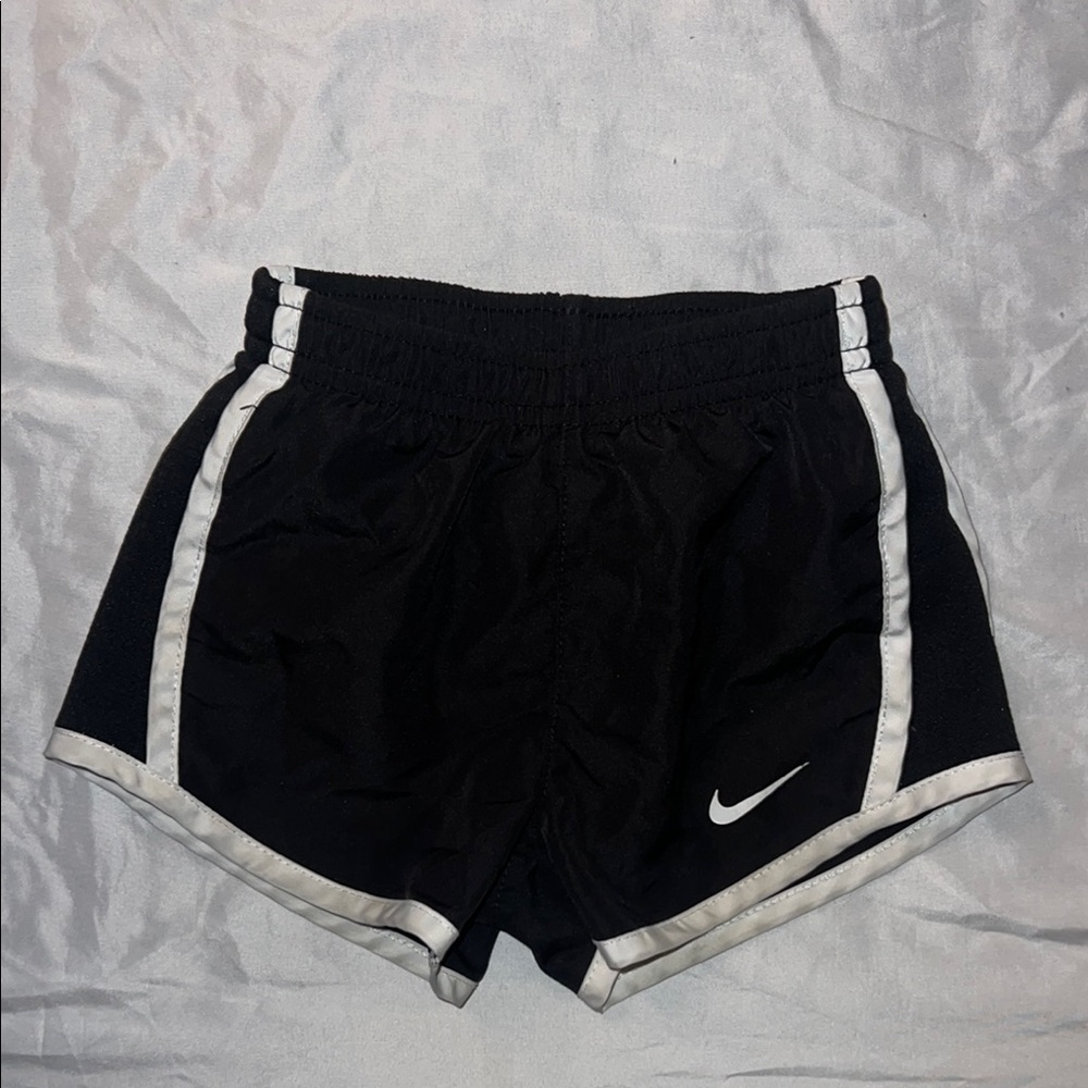 Nike Toddlers Black Athletic Shorts